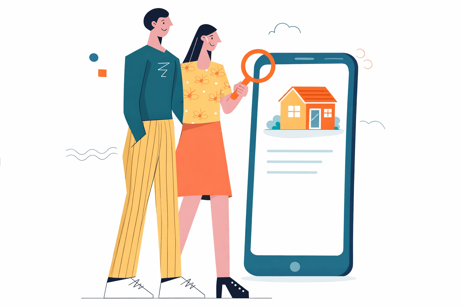 Par pretražuje nekretnine